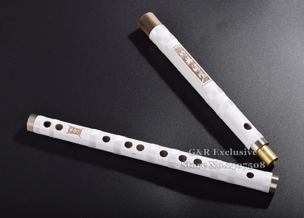 Китайский бамбуковый флейта Dizi традиционный поперечный Bambu Flauta духовой музыкальный инструмент для начинающих C/D/E/F/G ключ белый подарок