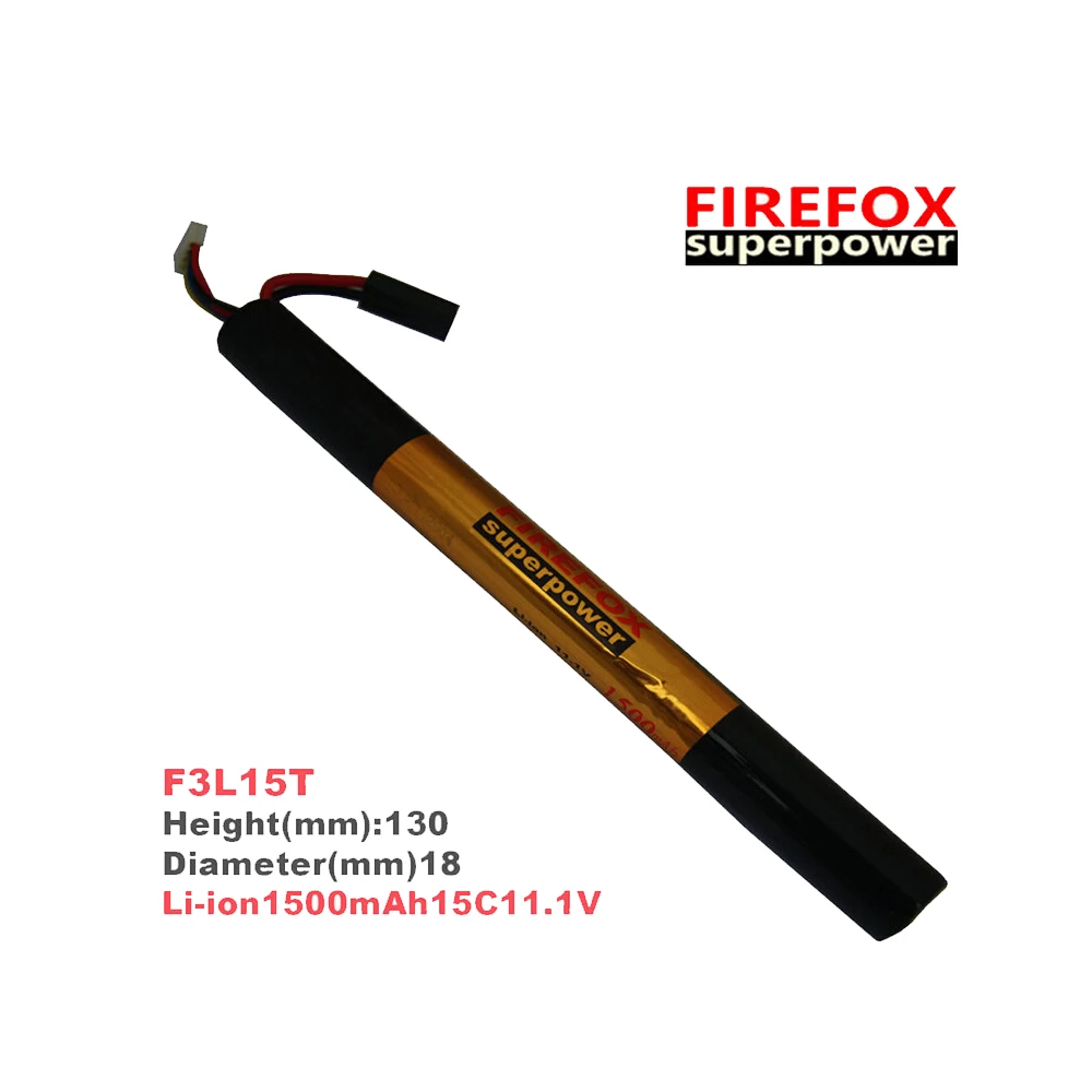 

1pcs 100% Orginal Firefox 11.1V 1500mAh 15C Li-ion battery F3L15T