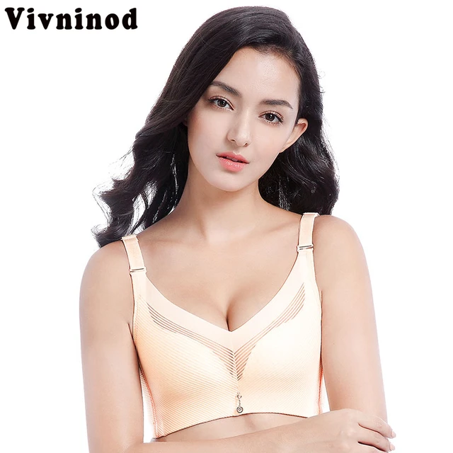 Full Cup Sexy Lingerie Seamless Wire Free Bra Max 95C Thin Cup Spandex Bra  No Rims Push Up Big Size Bras for Women Wireless Bras - AliExpress