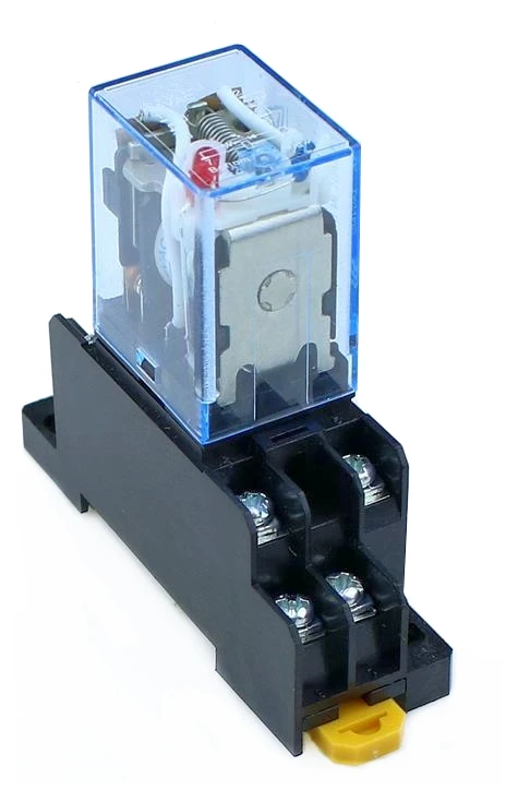 10 шт. маленькое реле LY2NJ DC12V DC24V AC110V AC220V 10А 8 контактов катушка DPDT с гнездом|Реле| |