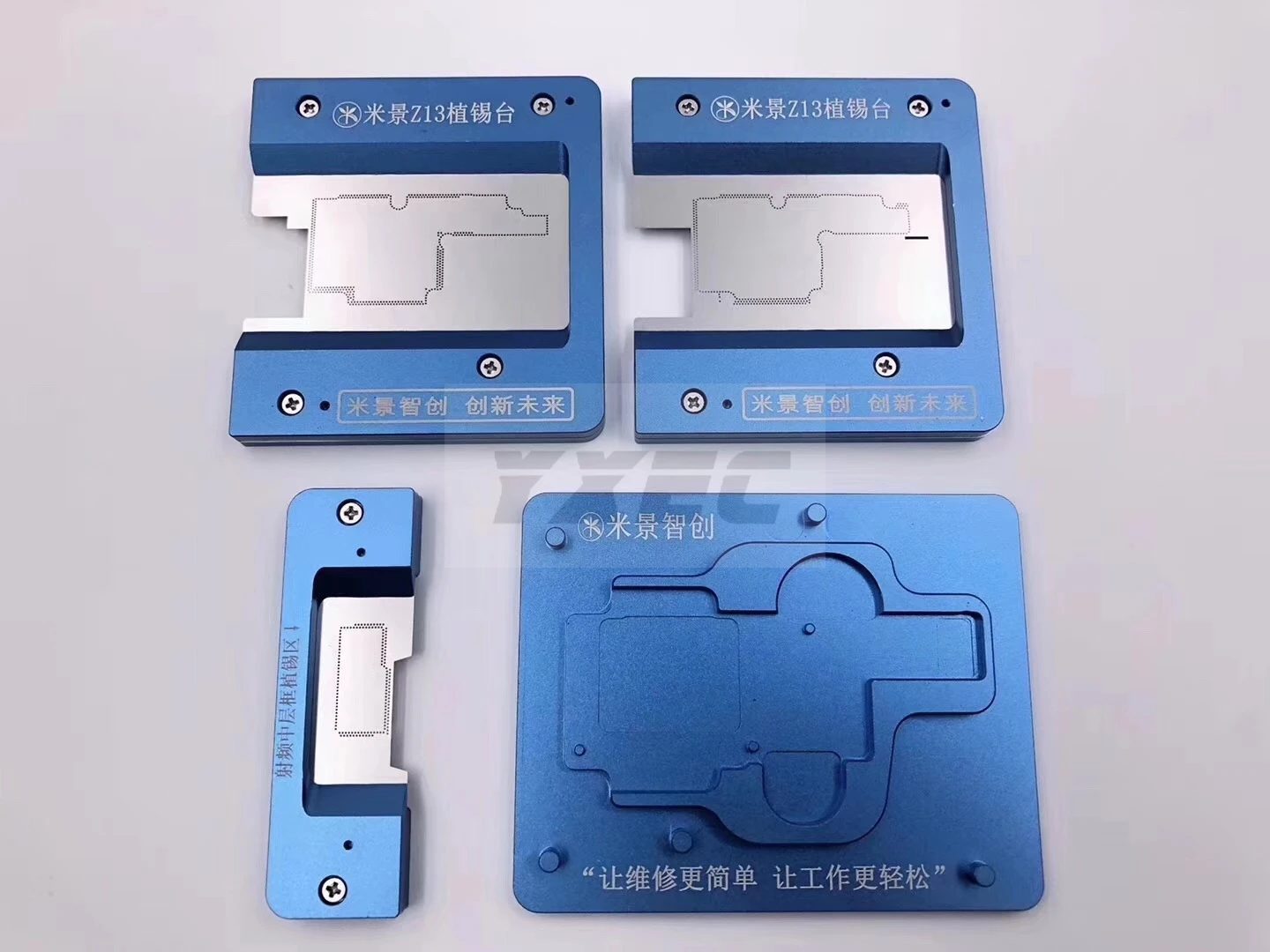 Z13 mold MJ Z13 материнская плата держатель приспособление с BGA трафарет для iPhone X XS MAX пайки Инструменты для ремонта - Цвет: Z13 mold