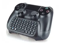 Bezdrátová Bluetooth klávesnice Adaptér příslušenství pro Sony PS4 Controller Skladem chatování Mini klávesnice pro PlayStation 4 P Controller