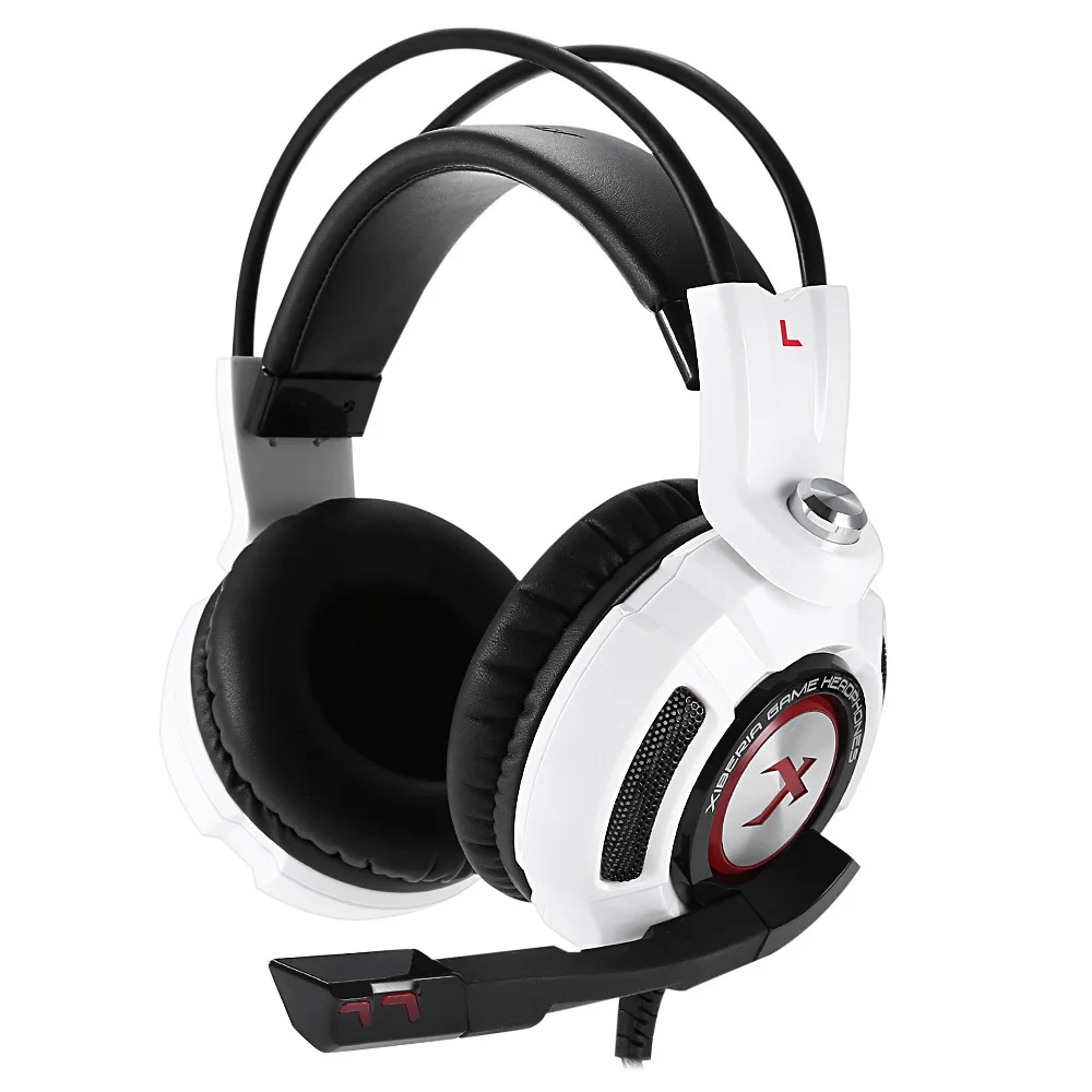 XIBERIA K3 Over ear игровая стереогарнитура USB ПК наушники с светодио дный огни|pc