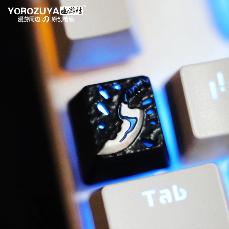 1 шт. металлический колпачок для dota2 Keycap для DOTA механическая клавиатура ESC Keycap оцинкованный алюминиевый сплав R4 Keypress