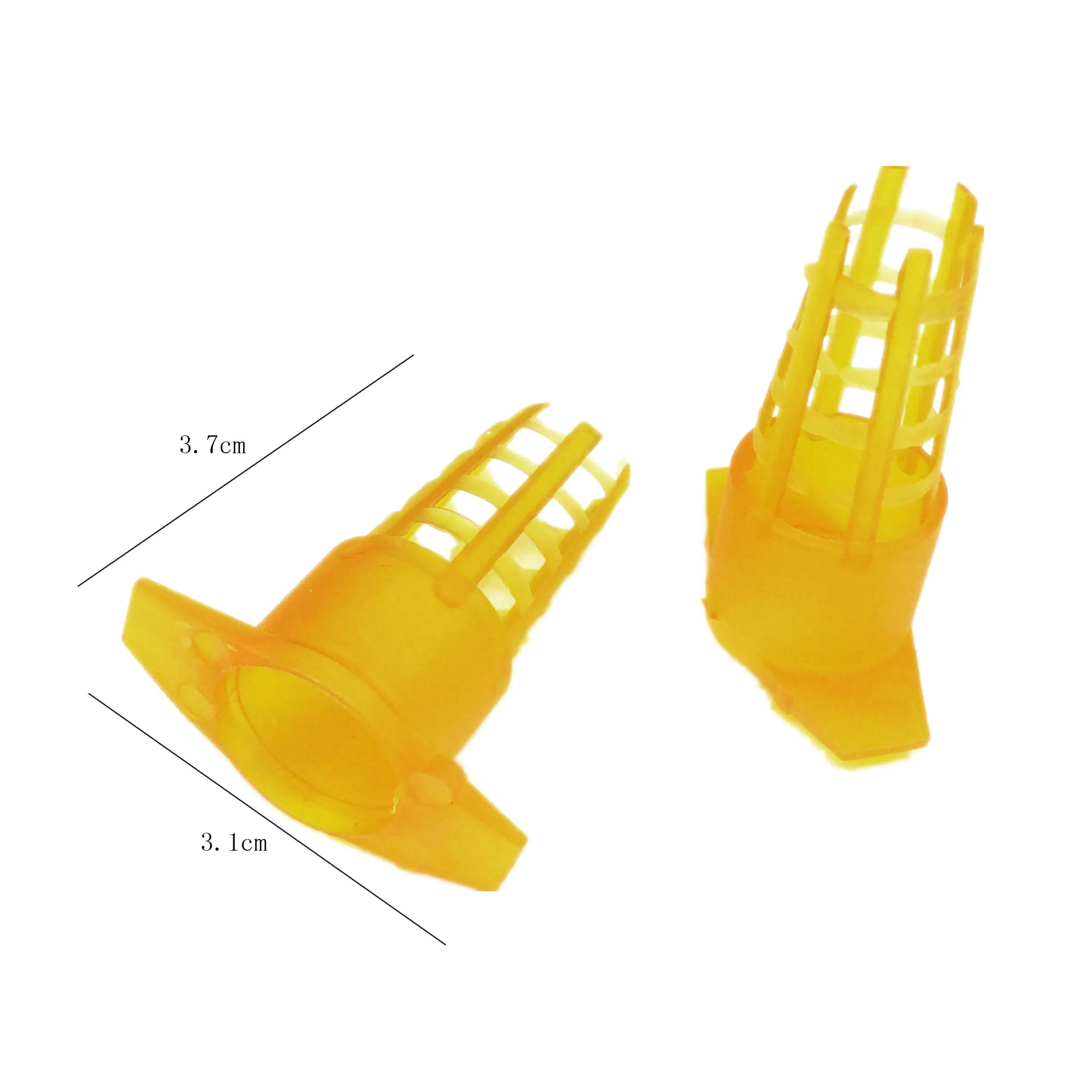 30 шт. инструменты для пчеловодства Желтая пластиковая клетка для пчеловодства защитный чехол инструменты для пчеловодства защитные клетки для клеток