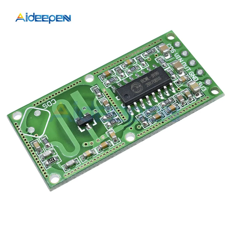 

RCWL-0516 Penetrating Detection Microwave Radar Sensor Human Body Induction Switch Module Intelligent Detector 3.3V Output