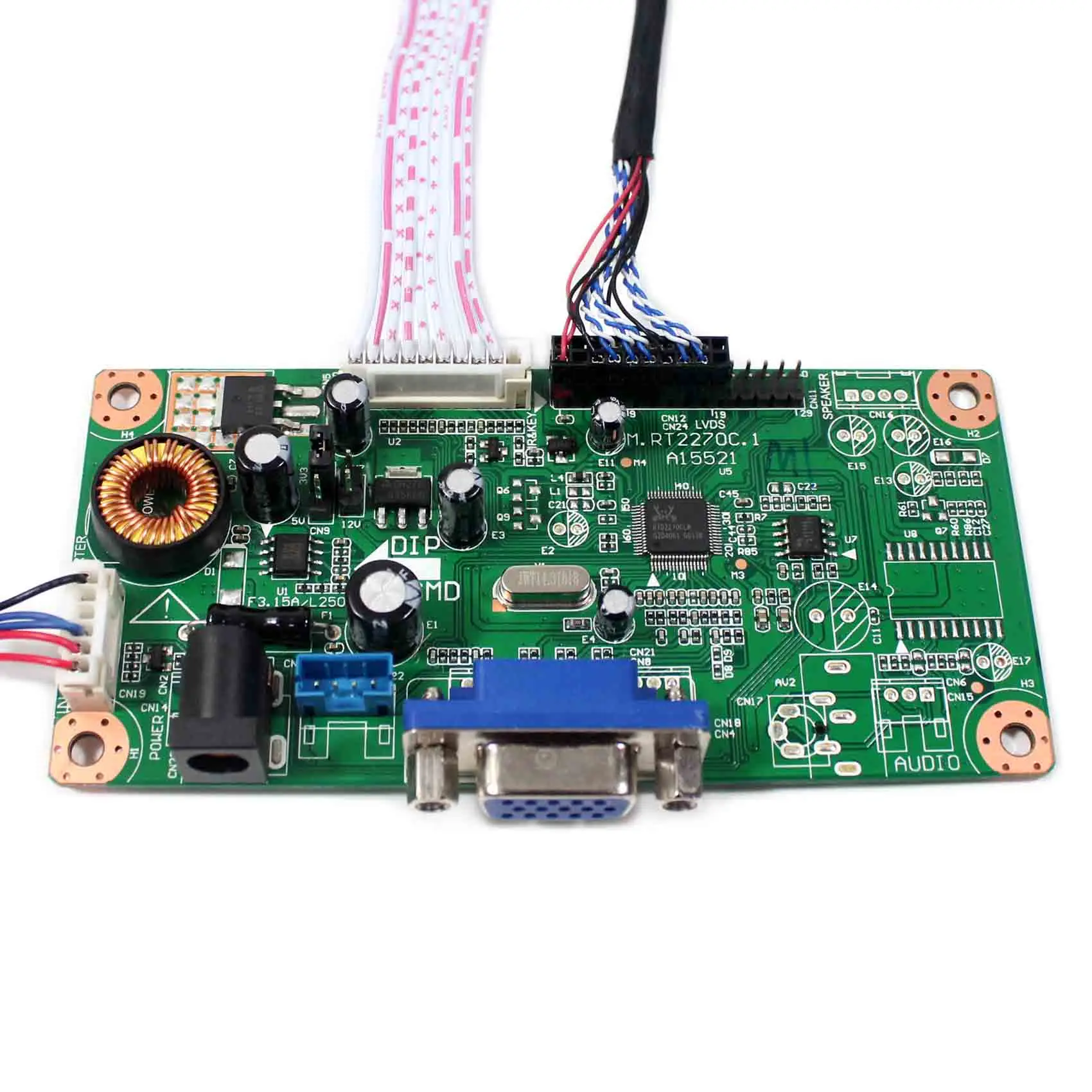 VGA input Lcd controller board work for 6.5inch G065VN01 V2 640x480 lcd panel