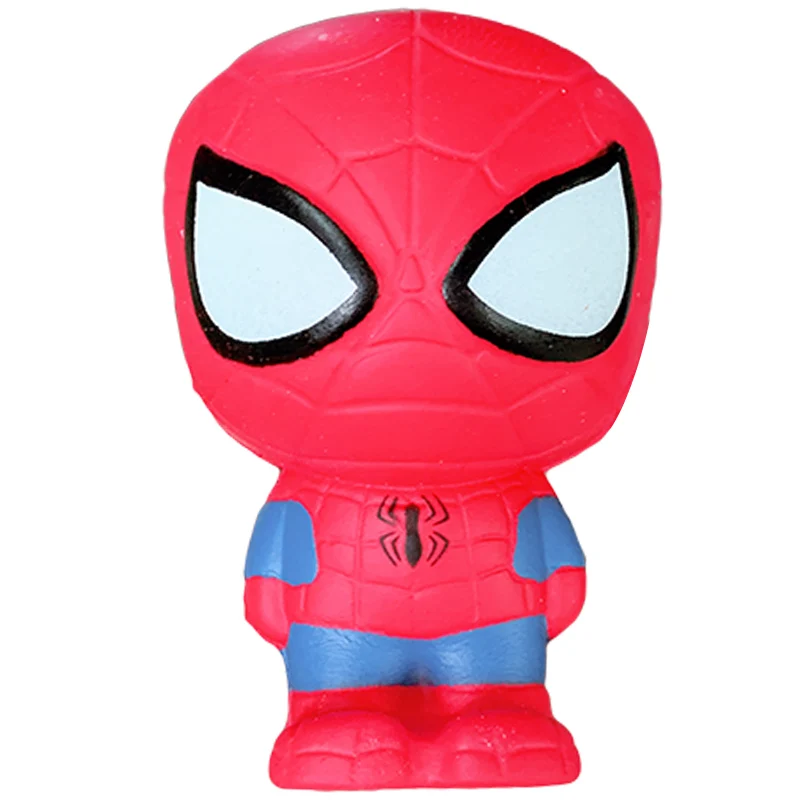 Spiderman Jumbo мягкие медленно поднимающиеся Мстители, Человек-паук, Железный человек, Халк, мультяшная кукла, мягкая игрушка для снятия стресса, забавная игрушка для детей, Рождественский подарок - Цвет: Spiderman