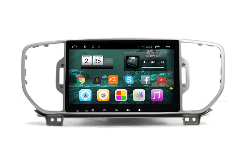 For Kia Sportage ( QL )  Kia KX5 2015 2016 - Car Android Media Player System Radio Stereo GPS Navigation Multimedia Audio Video 5