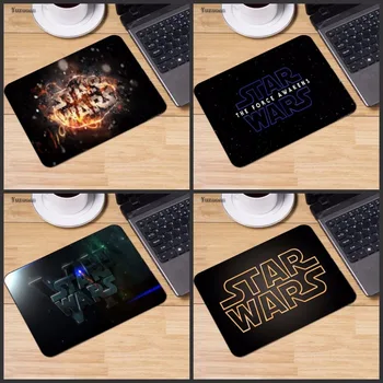 

Yuzuoan Customize Star Wars Logo Laptop Computer Mousepad Size for 18*22cm And 25X29cm Gaming Mousepads No Overlock Edge Size