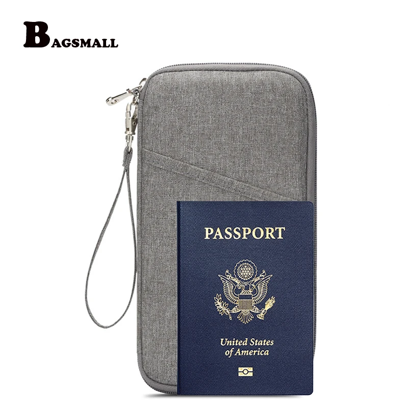 nylon passport wallet
