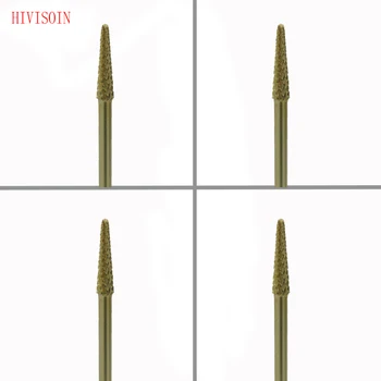 

HIVISOIN Carbide Nail Drill Bit - Small Cone Bit M (Gold) (60090080)