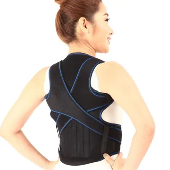 Orthopedic Vest Posture Correct Belt For Health Care Adjustable Posture Corrector Corset Back Support Brace Band Belt 7799