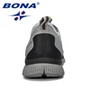 BONA Men Breathable Casual Shoes Krasovki Mocassin Basket Homme Comfortable Sneakers Shoes Chaussures Pour Hommes Mesh Shoe ► Photo 2/6