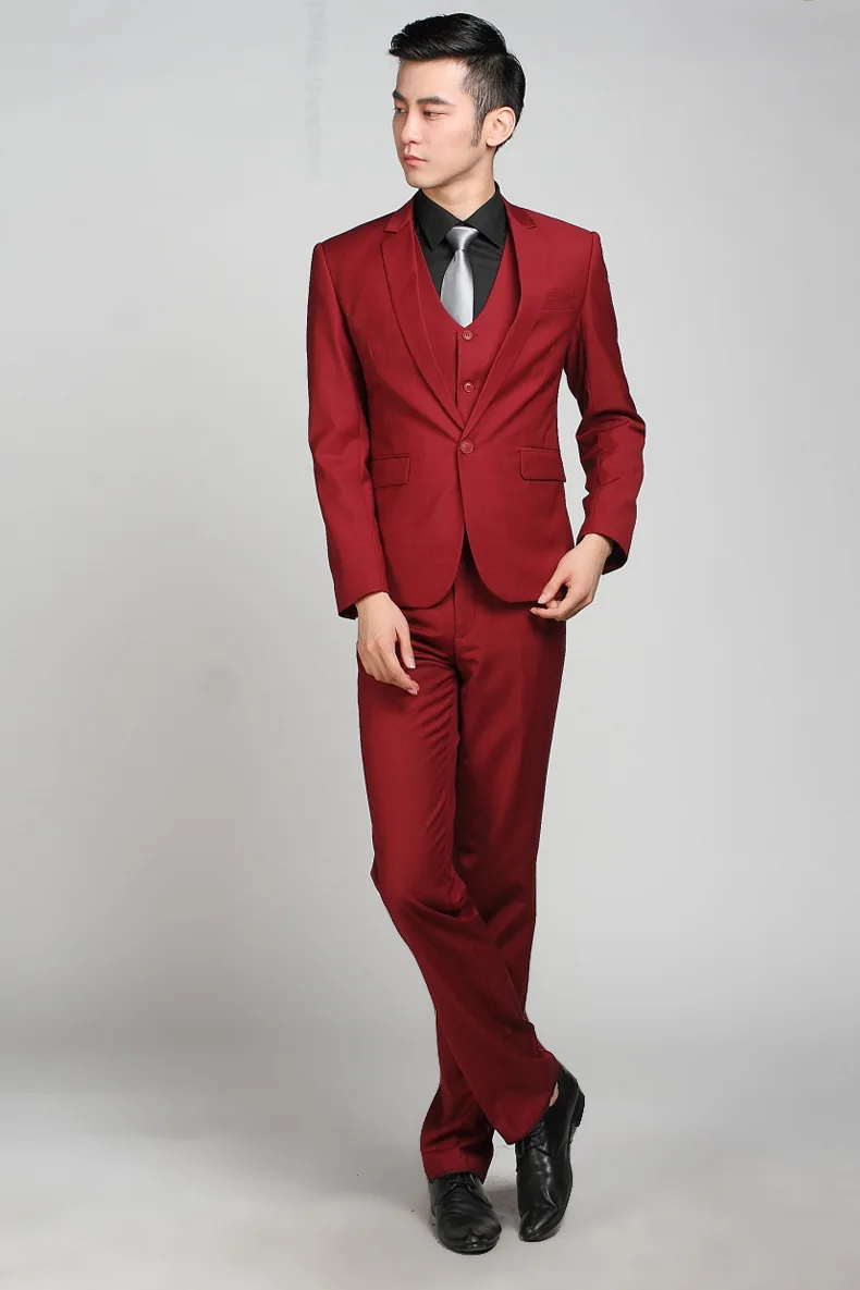 Traje Hombre Rojo