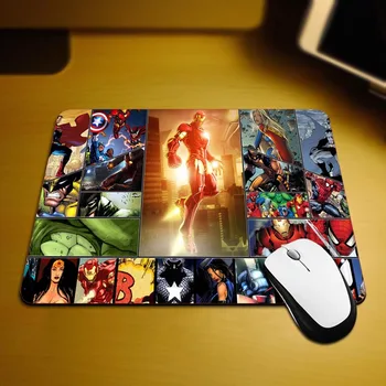 

MaiYaCa Comics Superheroes Mouse Mats Computer Laptop 18*22cm and 25*29cm