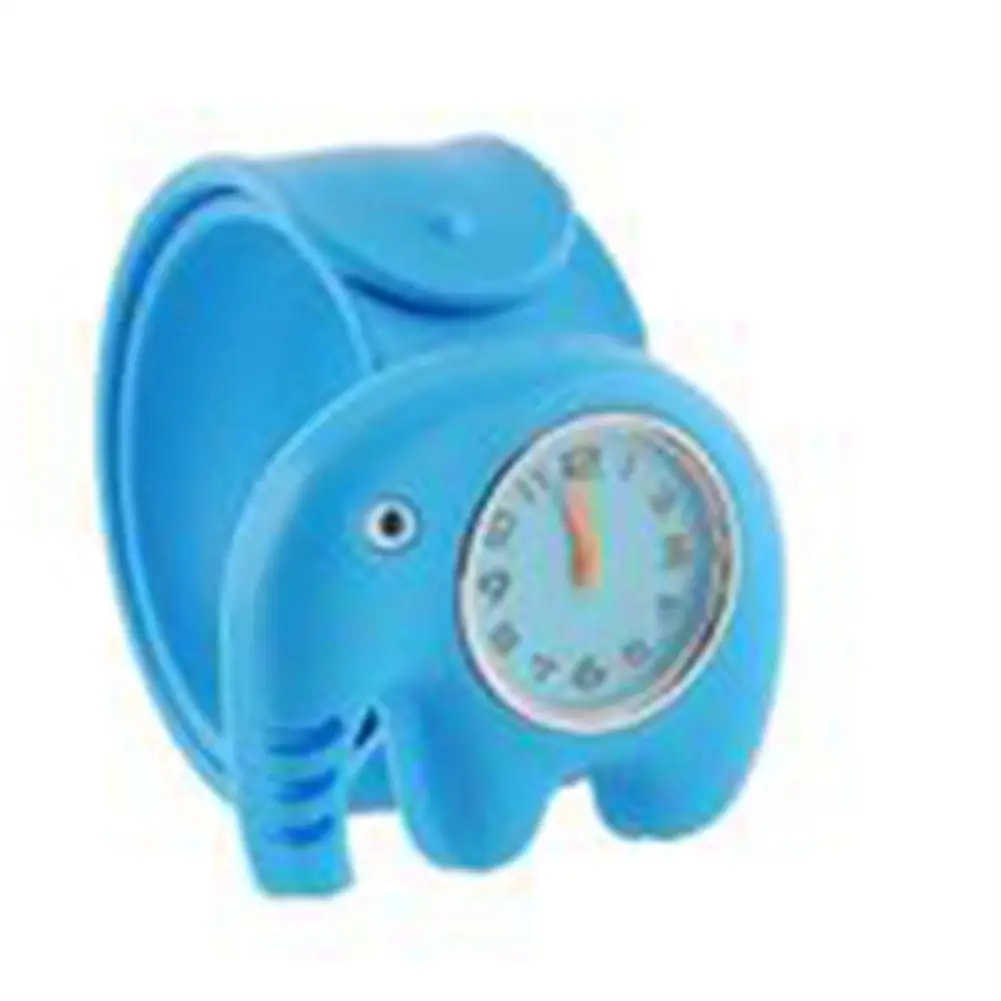 Детские часы 3D мультфильм детские наручные часы детские часы кварцевые часы для девочек мальчиков подарки Relogio Montre - Цвет: Elephant