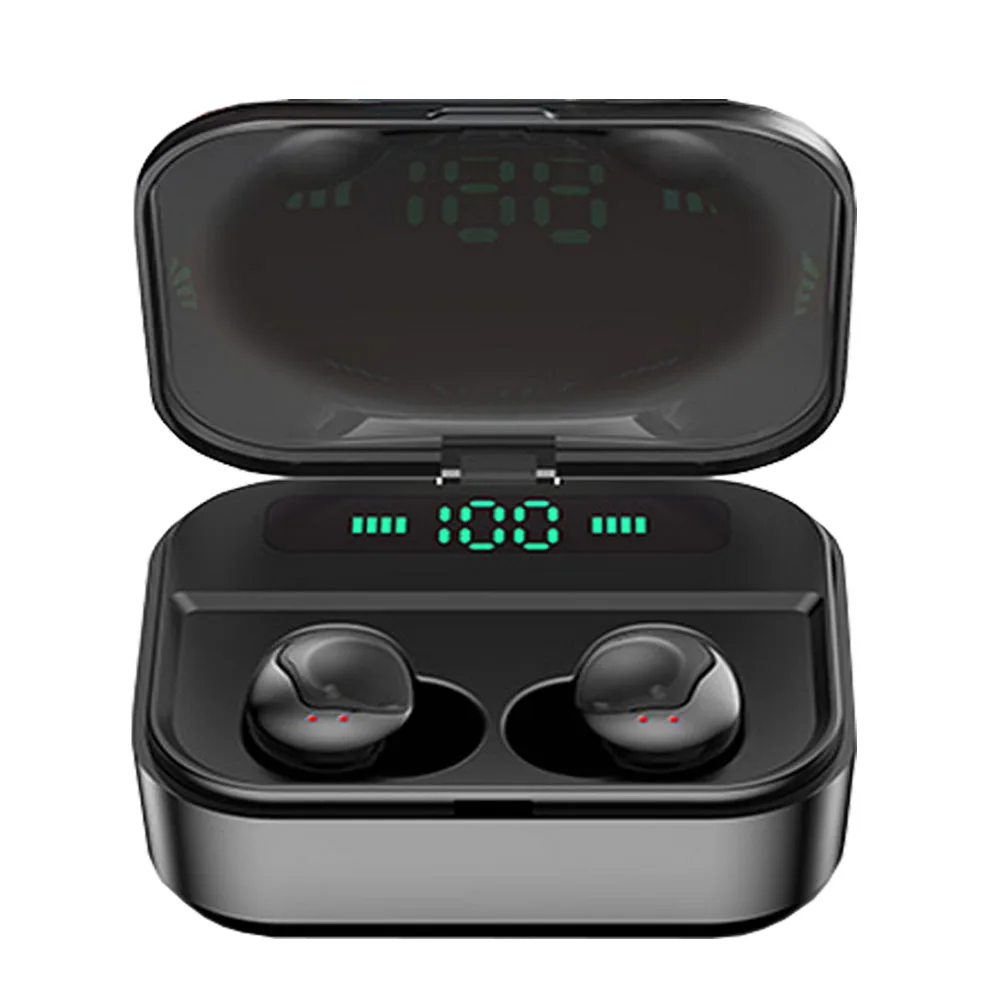 

Newest TWS 5.0 Bluetooth Earphone IP7 Wireless Headphone 6D Stereo HiFi Wireless Earbus Gaming Headset Microphone 2200mAh