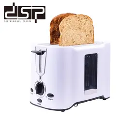 DSP тостер 750 Вт 220-240 В 2 ломтика теплый лайнер бытовой машина выпечки хлеба KC2038 ЕС/Великобритания разъем Завтрак машина