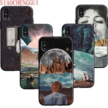 Vintage collage tippy arte estético TPU suave silicona teléfono carcasa para iPhone 5S 6 6s 7 8 Plus X XR XS MAX 11 pro max