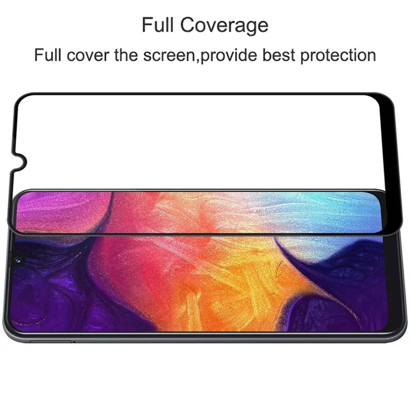 2 шт. 9H стекло на A50 для Samsung Galaxy A30 A40 A70 SamsungA10 50 40 30 70 A505 A505F SamsungA50 защитная пленка из