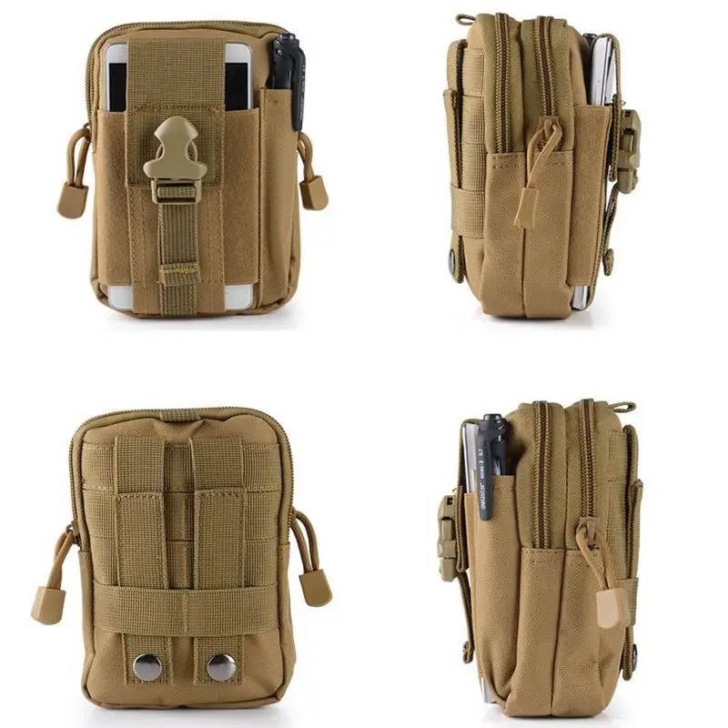 Tactical Molle Pouch Belt Waist Bag Military Fanny Pack Outdoor Pouches Phone Case Pocket For Iphone 7 Hunting Bags (1)