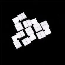 5 шт./лот L форма 90 градусов без пайки угловые разъемы rgb 4 pin разъемы для 12 в 5050 10 мм ширина светодиодный RGB полосы