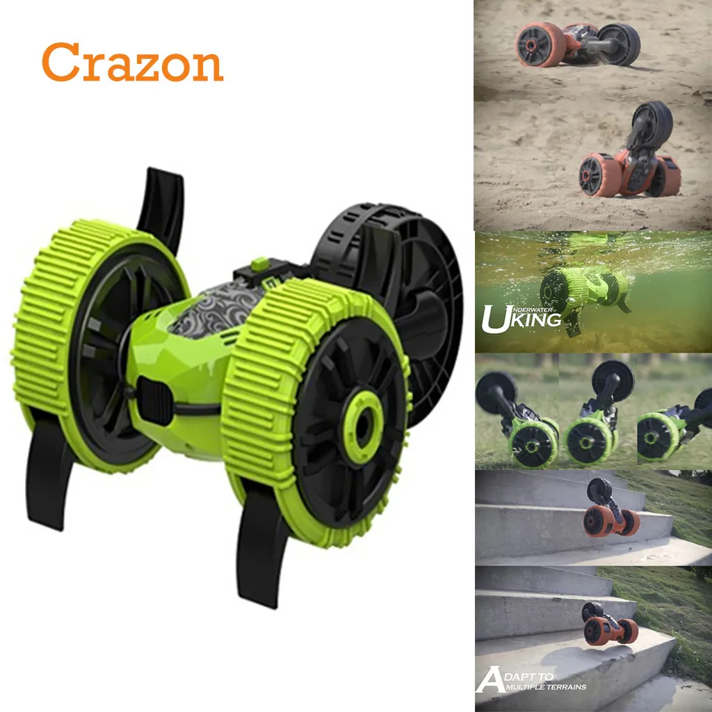 Радиоуправляемая Автомобильная игрушка Crazon RC пульт дистанционного управления автомобиль land вода трансформер RC автомобиль лодка RC игрушка 6,4