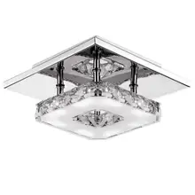 Потолочные светильники Крытый кристалл освещение светодиодный настольная лампа современный светодиодный потолочный светильник для гостиной столовая для спальни, дома украшения