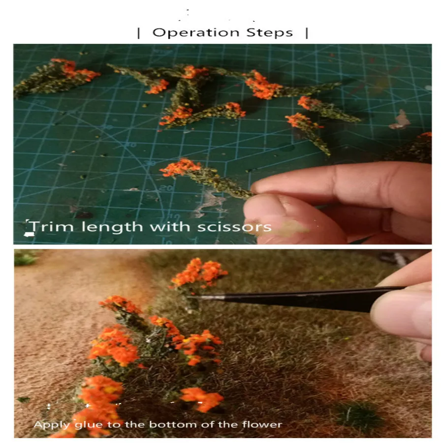 architecture model grass flock brush (6)