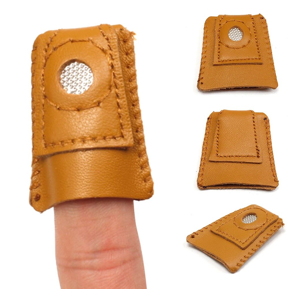 

Coin Soft Finger Cover Artificial Sheepskin Accessory Embroidery Quilting Handmade Sewing Tool Thimble Sleeve Needlework Tip