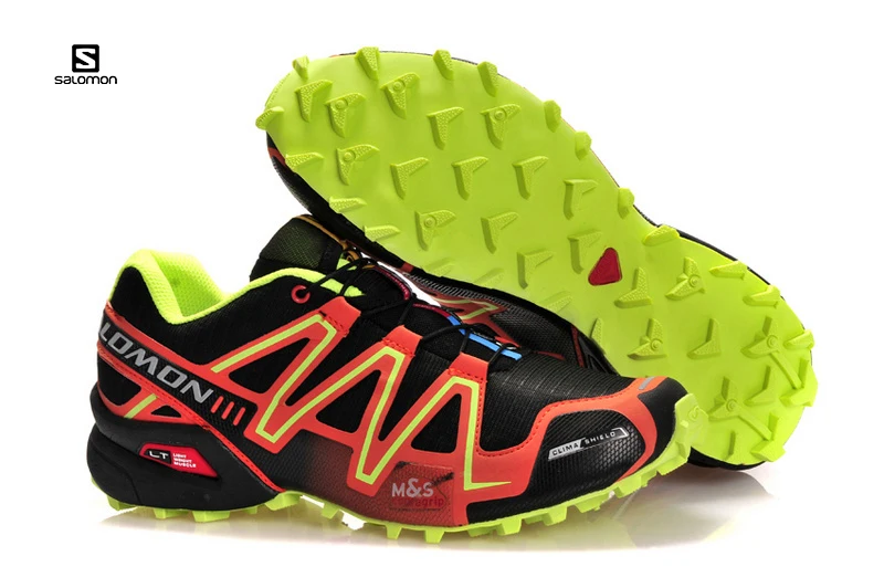 Salomon обувь Скорость Крест 3 CS zapatos hombre кроссовки мужские кроссовки зеленый мужской бренд уличная прогулочная спортивная обувь 40-46