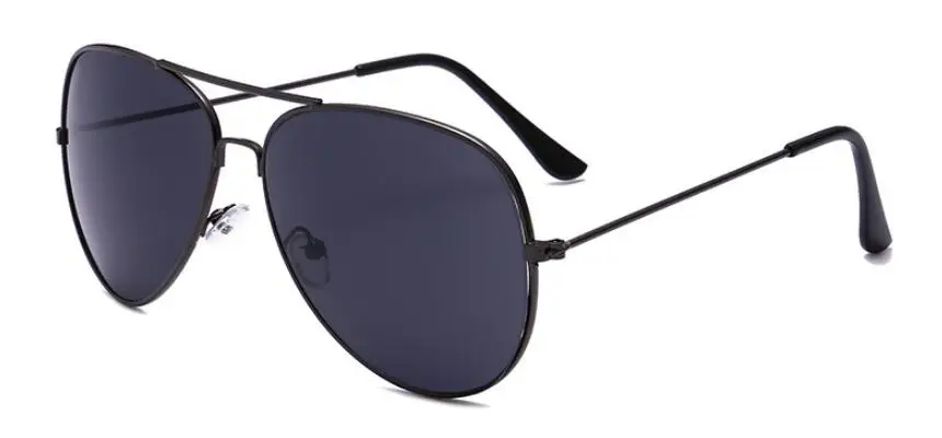 Солнцезащитные очки пилота для женщин и мужчин, Лидирующий бренд, дизайнерские роскошные солнцезащитные очки для женщин, Ретро стиль, уличные очки для вождения, UV400 - Цвет линз: Gungray Gray