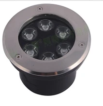 Frete grátis 6 w LED lâmpada subterrânea Jardim luz inground recesso AC 110-240 V 480lm