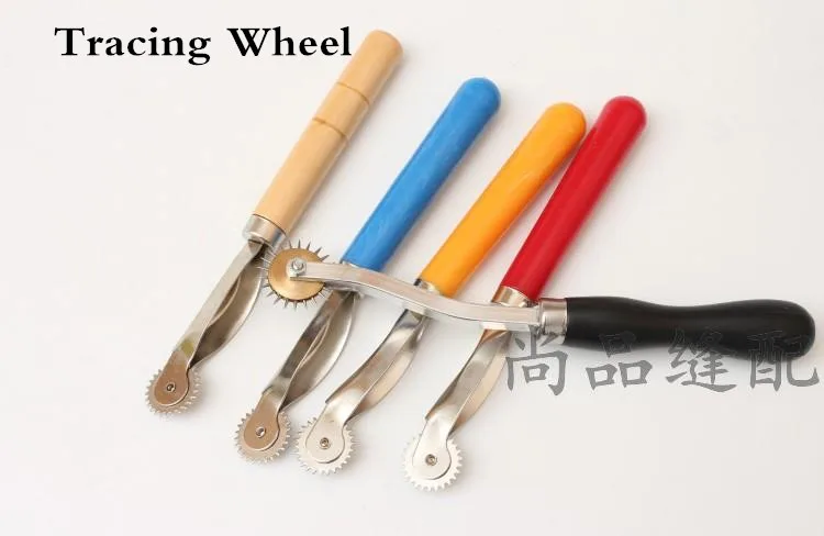 SERRATED EDGE FOR TRACING PATTERNS ONTO FABRIC HEMLINE TRACING WHEEL