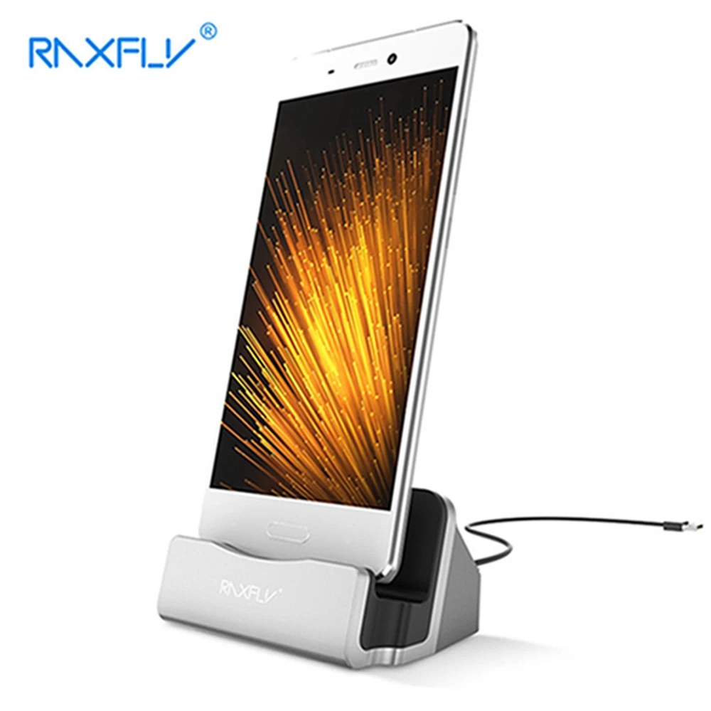 RAXFLY настольное зарядное устройство для samsung S8 для XiaoMi 5S путешествия многофункциональное быстро удобное портативное зарядное устройство из поликарбоната+ пластик TypeC