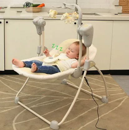Baby electric rocking chair BB cradle swing baby sleeping chair
