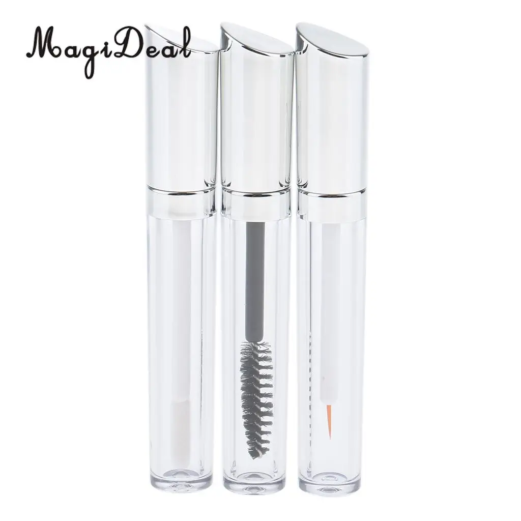 Kesoto Pack 5ml Empty Mascara Tube Eyelash Cream LipGloss Vial Bottle Funnel