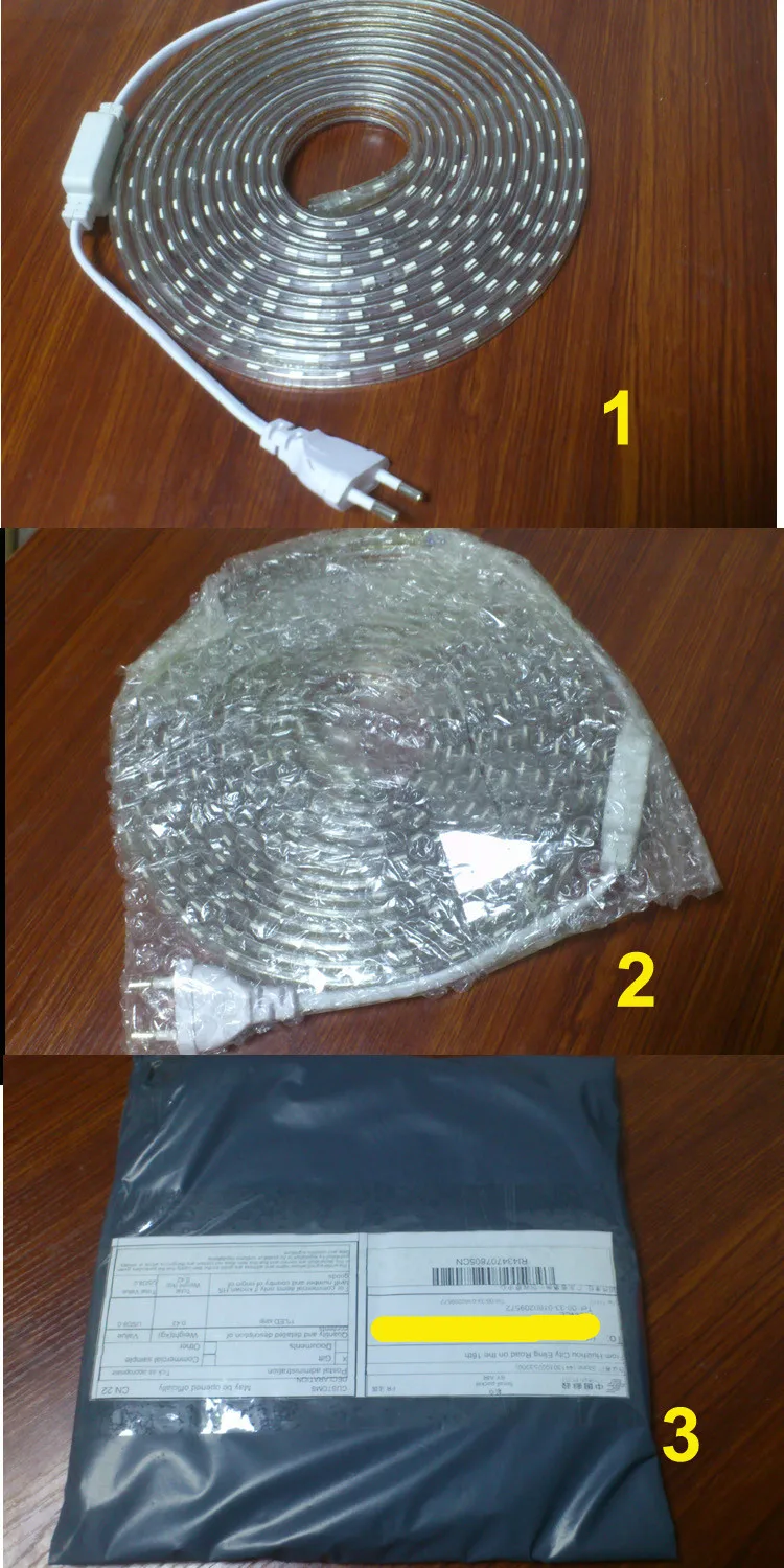 Packing of led strip