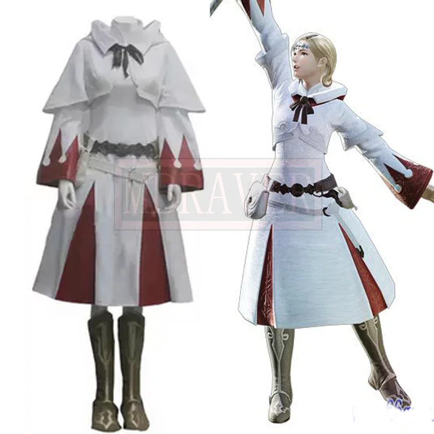Final Fantasy XIV 14 Белый Маг Косплей Костюм|cosplay weapon|cosplay costume womencosplay bleach |