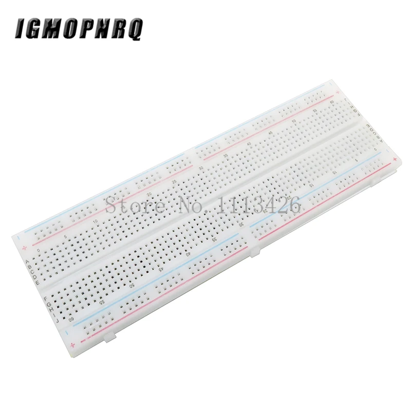 

Breadboard 830 Point Solderless PCB Bread Board MB-102 MB102 Test Develop DIY