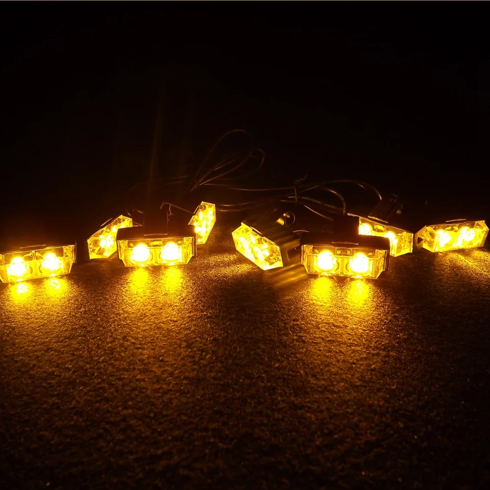 

8 IN 1 Car LED strobe light car flashlight car warning light led light high quality LED Light