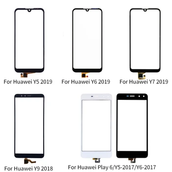 

For Huawei Y5 2019 Y6 2019 Y7 2019 Y9 2018 Honor Play 6 Touch Screen Digitizer Front Touch Panel Glass Lens Replacement Parts