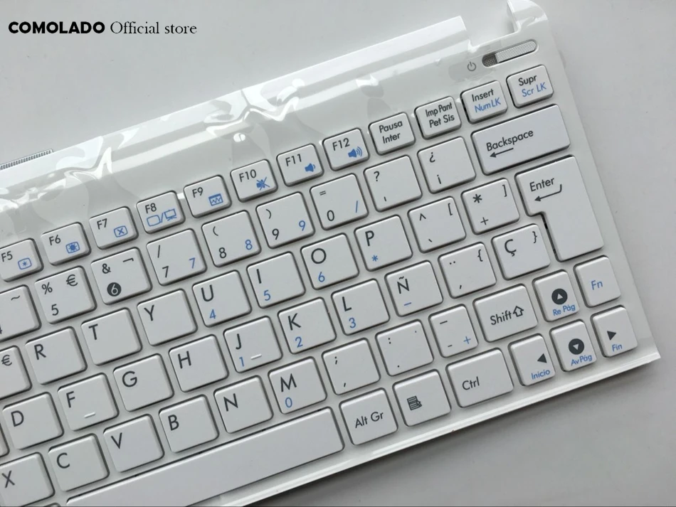 SP Spanish Keyboard For Asus Eee PC 1015 1015B 1015BX 1015PW 1015CX 1015PD 1011 1015PX White Laptop Keyboard SP Layout (2)