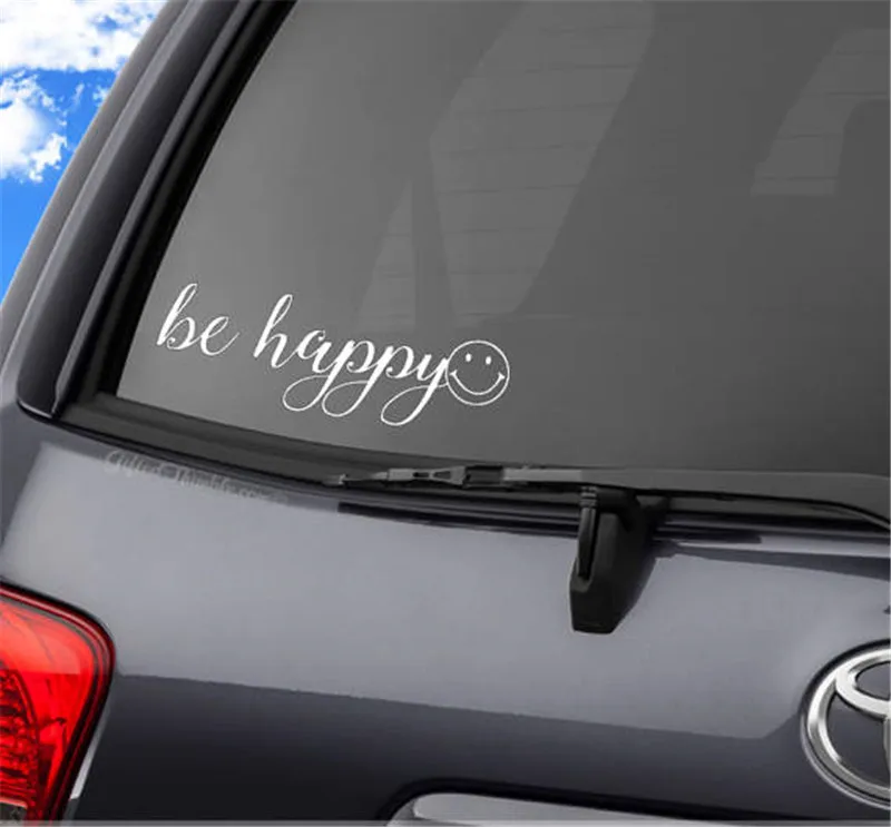 Be Happy Decal Be Happy Car Decal Be Happy Window Sticker Be Happy Mug Decal Y170823 Window Sticker Window Decalssticker Window Aliexpress