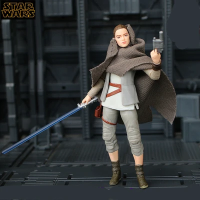 

3.75'' inch Star Wars 8 figures Rey model doll S110