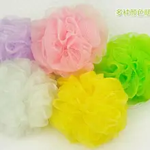 1/шт специальное предложение Loofah Цветочные Бомбочки для ванны Чистящая сетка для душа стирка нейлон случайный цвет