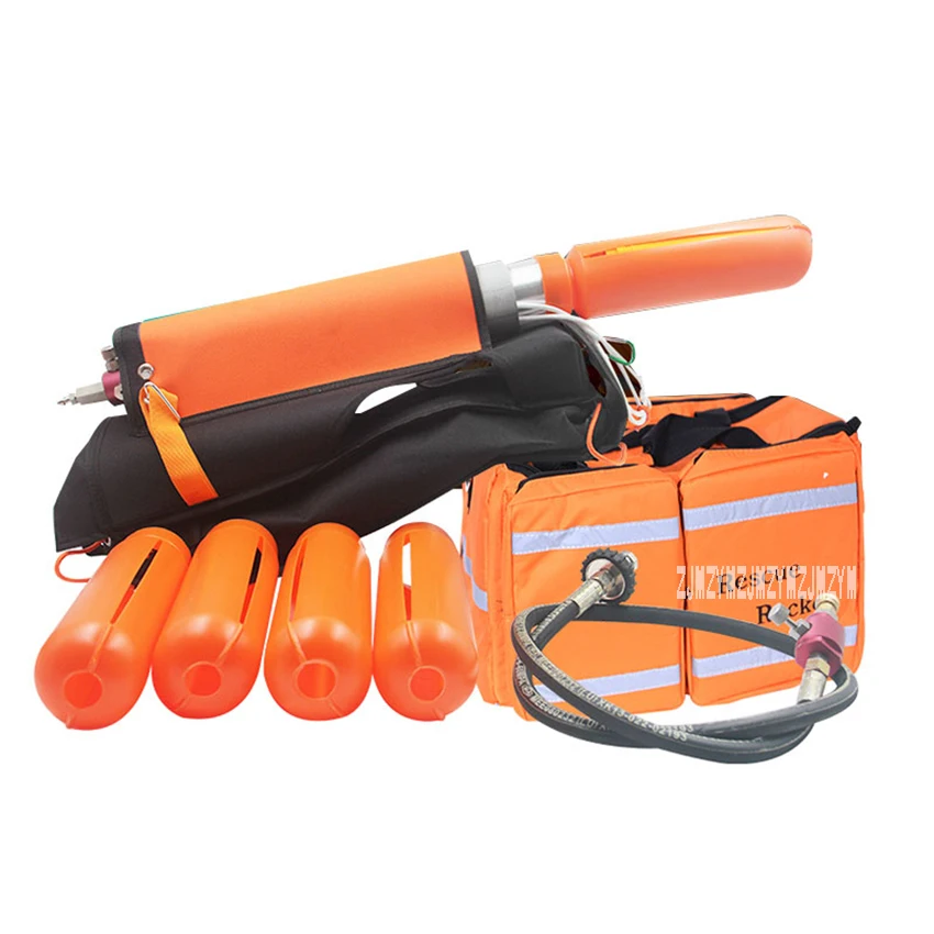 515606 Pneumatic Long Range Launcher Life Rope Throwing Gun Line Throwing Unit Appliance Water