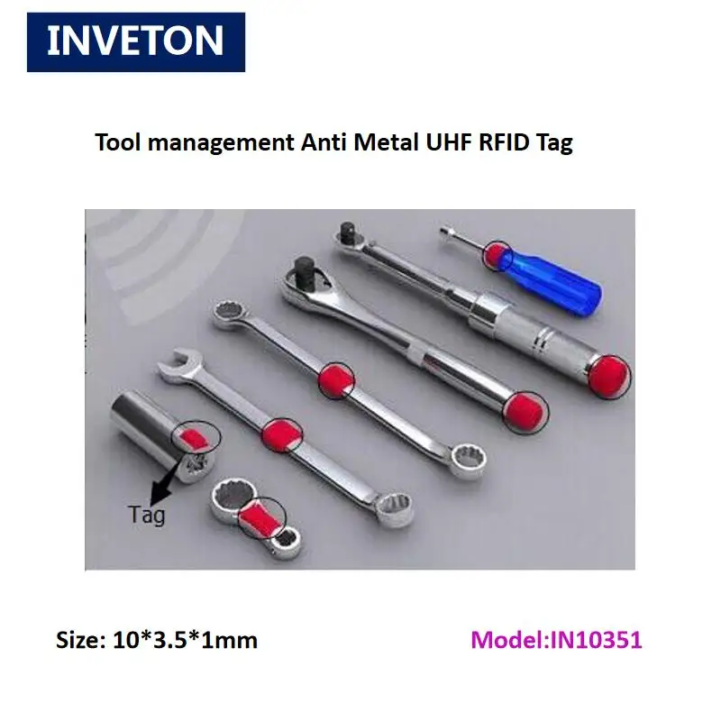 Инструменты слежения ярлык RFID UHF анти Металл 902 МГц маленькая пассивная УВЧ Радиочастотная Идентификация металлические метки для металлических поверхностей для управления складом