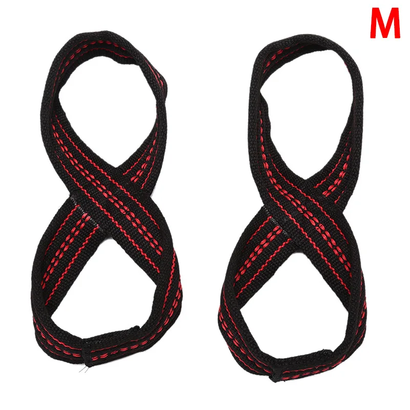 Body Building Grip Strap Brace Band Gym Fitness Bodybuilding Equipment Figure 8 Weight Lifting Hand Wrist Belt Protection Body Building Grip Strap Brace Band Gym Fitness Bodybuilding Equipment Figure 8 Weight Lifting Hand Wrist Belt Protection